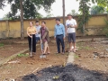 Động thổ xây mới lớp học, bếp ăn và công trình phụ trợ tại trường Mầm non Đức Xuân
