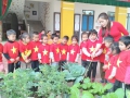 Giờ chơi ngoài trời lớp 5 tuổi trường chính